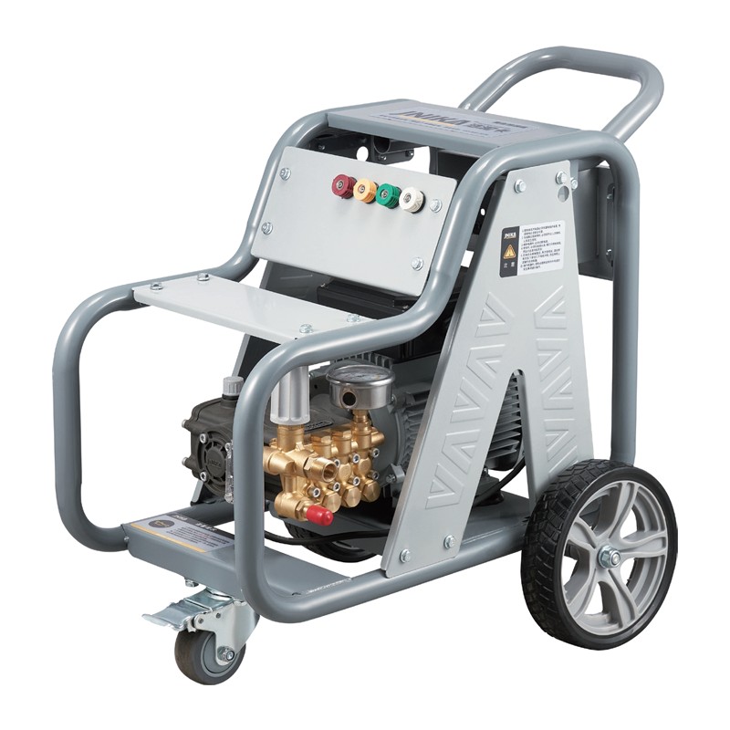 220V electric high pressure washer at pipe dredge machine