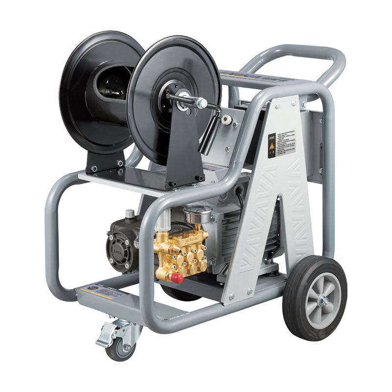 380V electric high pressure washer at pipe dredge machine